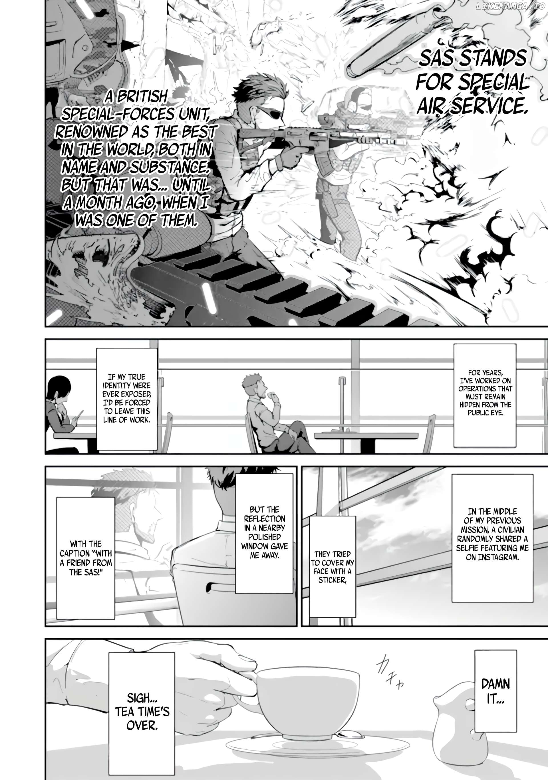 Meikyuu Kingdom: Damu Tokushu Butai SAS no Ossan no Isekai Dungeon Survival Manual Chapter 1.1 - page 7