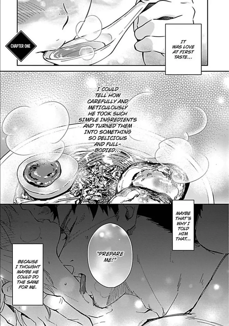 The Scary-Looking Ramen Shop Owner Prepares Me With Smothering Love (Official) [Renta Ver.] Chapter 1 - page 5
