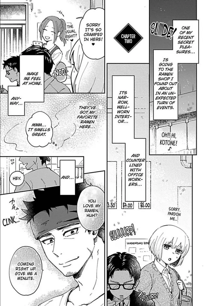 The Scary-Looking Ramen Shop Owner Prepares Me With Smothering Love (Official) [Renta Ver.] Chapter 2 - page 1
