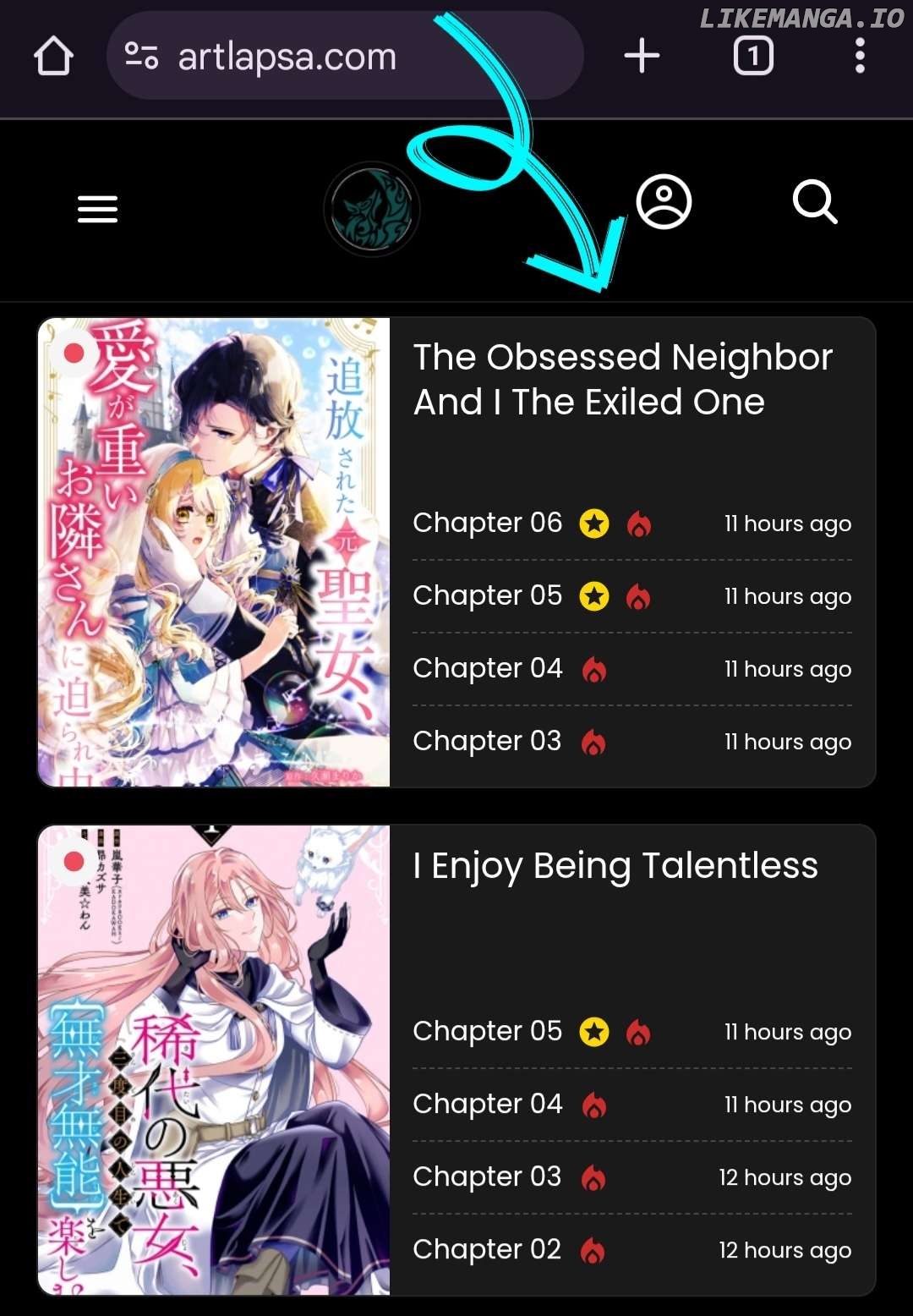 the obsessed neighbor and I the exiled one Chapter 2 - page 2