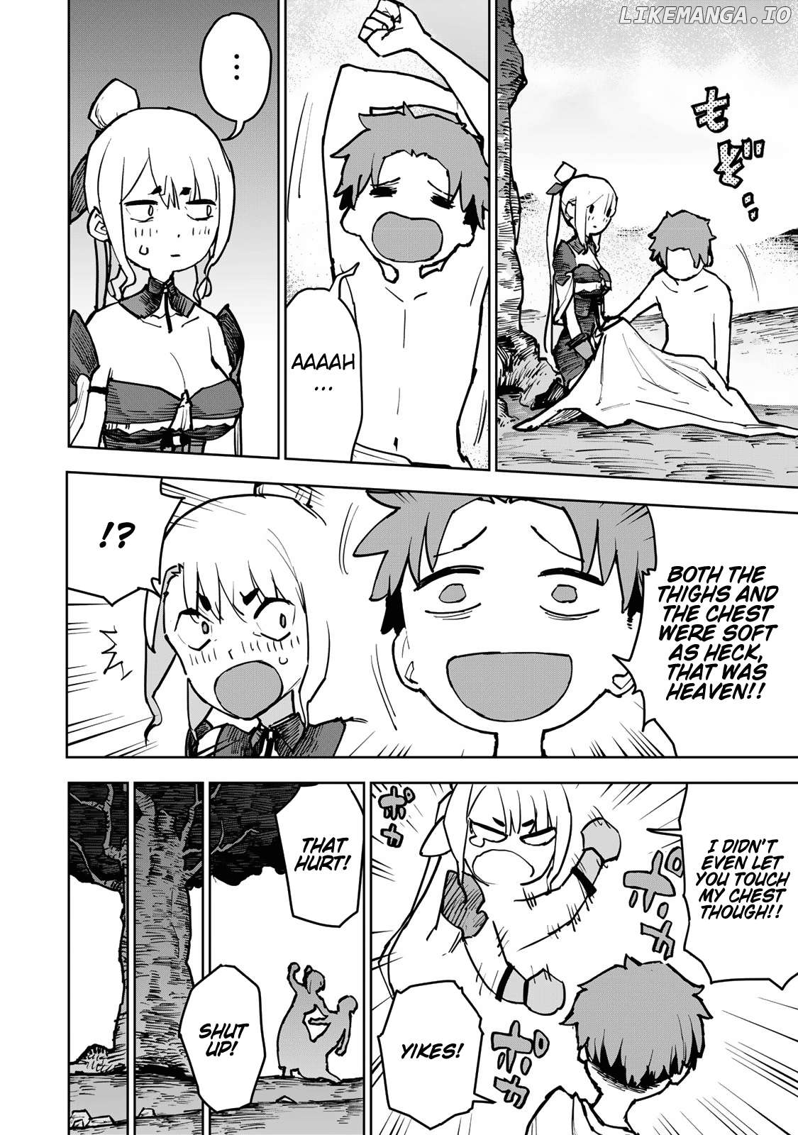 Tsuihou sareta cheat fuyo majutsushi wa ki mama na second life wo ouka suru. ~ora wa buki dake janaku, arayuru mono ni "kyouka point" wo fuyo dekiru shi, ore no ishi de itsudemo kouka wo kaijo dekiru kedo, nokotta hitotachi daijoubu?~ Chapter 2 - page 46