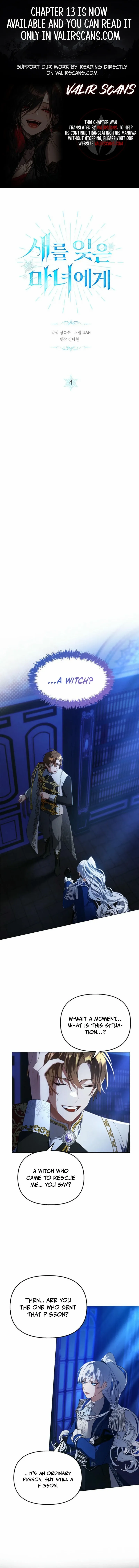 To The Witch Who Forgot The Bird Chapter 4 - page 1