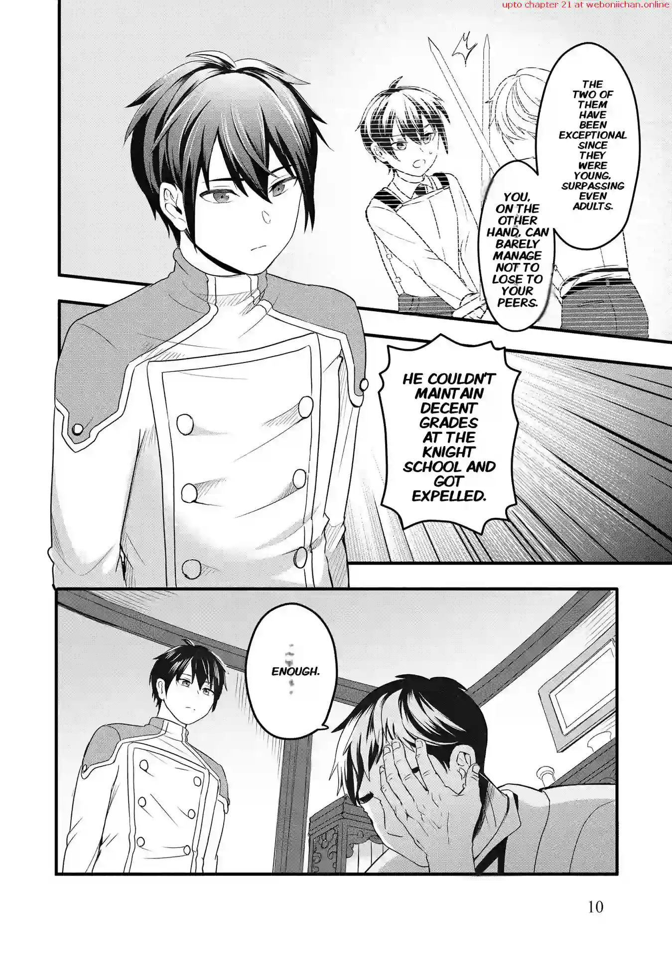 THE KNIGHT, DISOWNED AFTER DROPPING OUT, MASTERS THE TRANSCENDENT SKILL “BOND SUMMONING TECHNIQUE” AND BECOMES THE STRONGEST Chapter 1 - page 9
