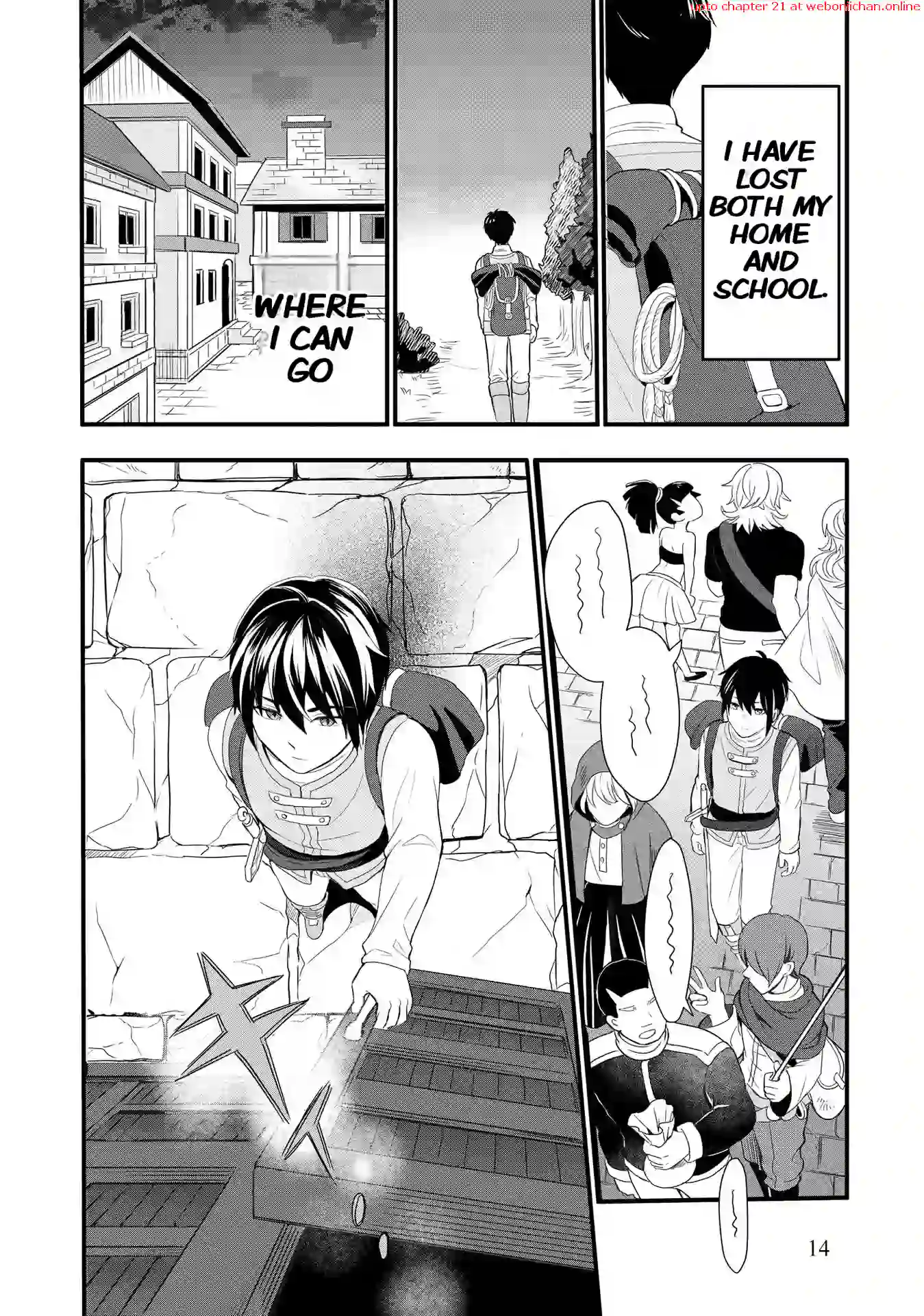 THE KNIGHT, DISOWNED AFTER DROPPING OUT, MASTERS THE TRANSCENDENT SKILL “BOND SUMMONING TECHNIQUE” AND BECOMES THE STRONGEST Chapter 1 - page 13