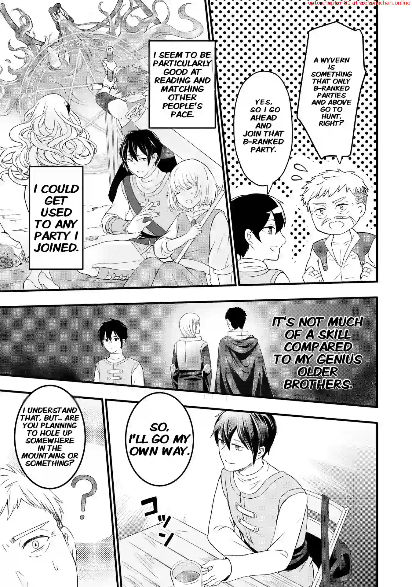 THE KNIGHT, DISOWNED AFTER DROPPING OUT, MASTERS THE TRANSCENDENT SKILL “BOND SUMMONING TECHNIQUE” AND BECOMES THE STRONGEST Chapter 1 - page 24
