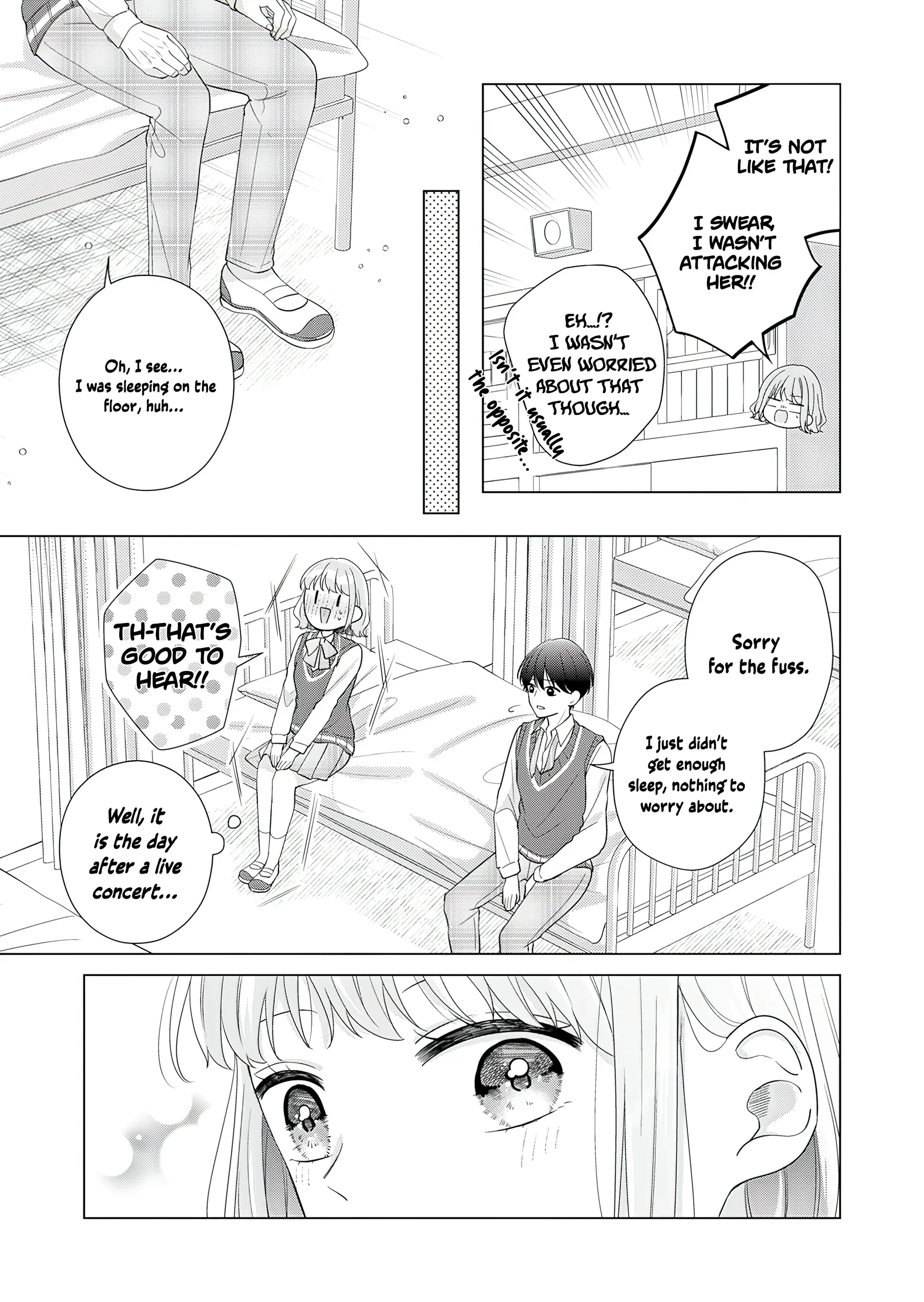 I Won’t Fall in Love with My Idol’s Fan Service Chapter 2 - page 7
