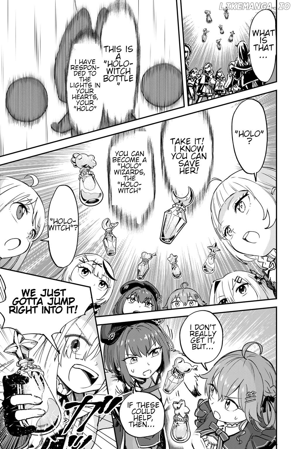 Hololive - Mahou Shoujo holoWitches! Chapter 1 - page 21
