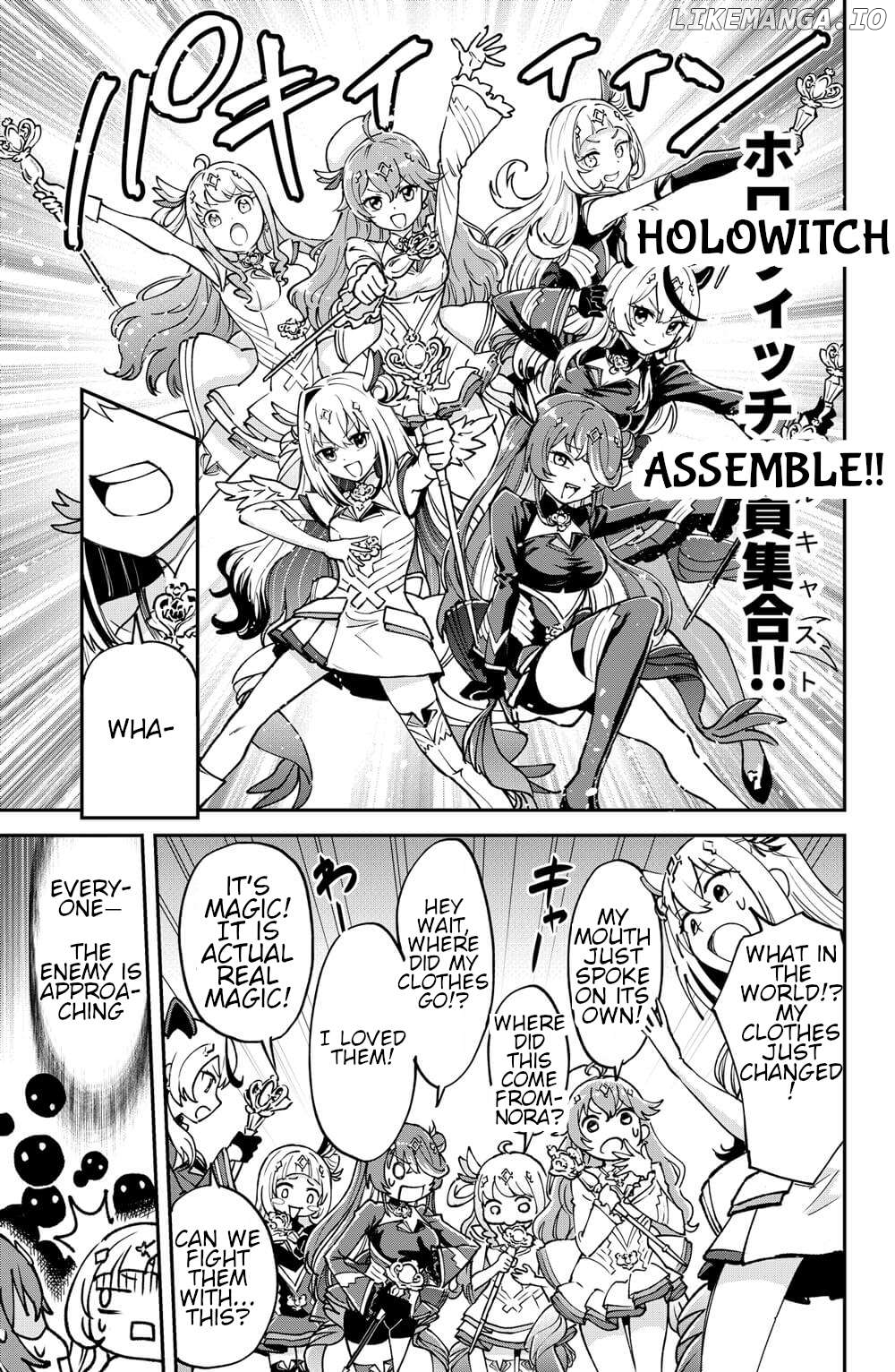 Hololive - Mahou Shoujo holoWitches! Chapter 1 - page 29