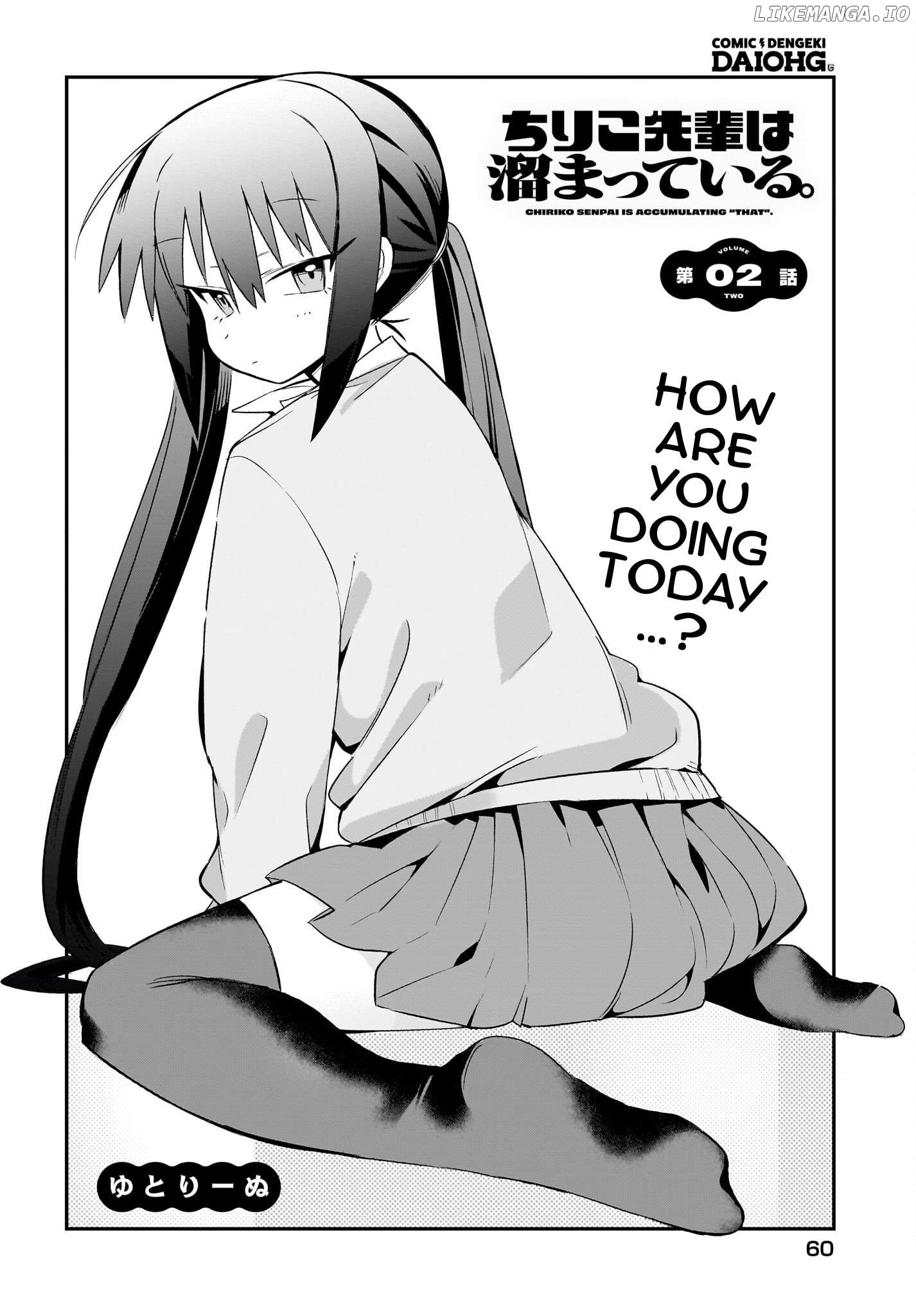 Chiriko Senpai Is Accumulating "That". Chapter 2 - page 4