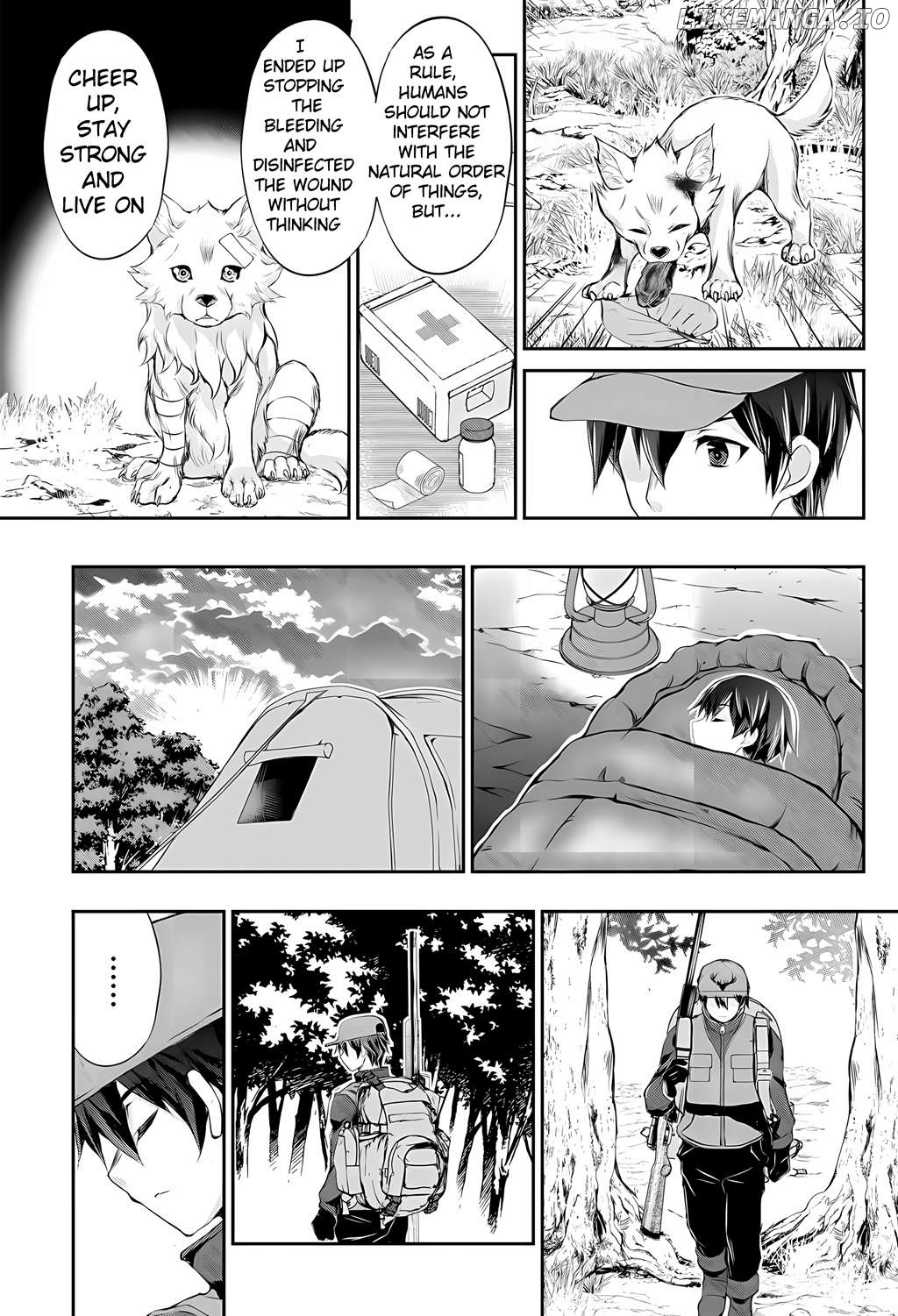 Hirotta Mono Ha Taisetsu Ni Shimasho Kookami Ni Kinirareta Otoko No Teni Monogatari Chapter 1 - page 8