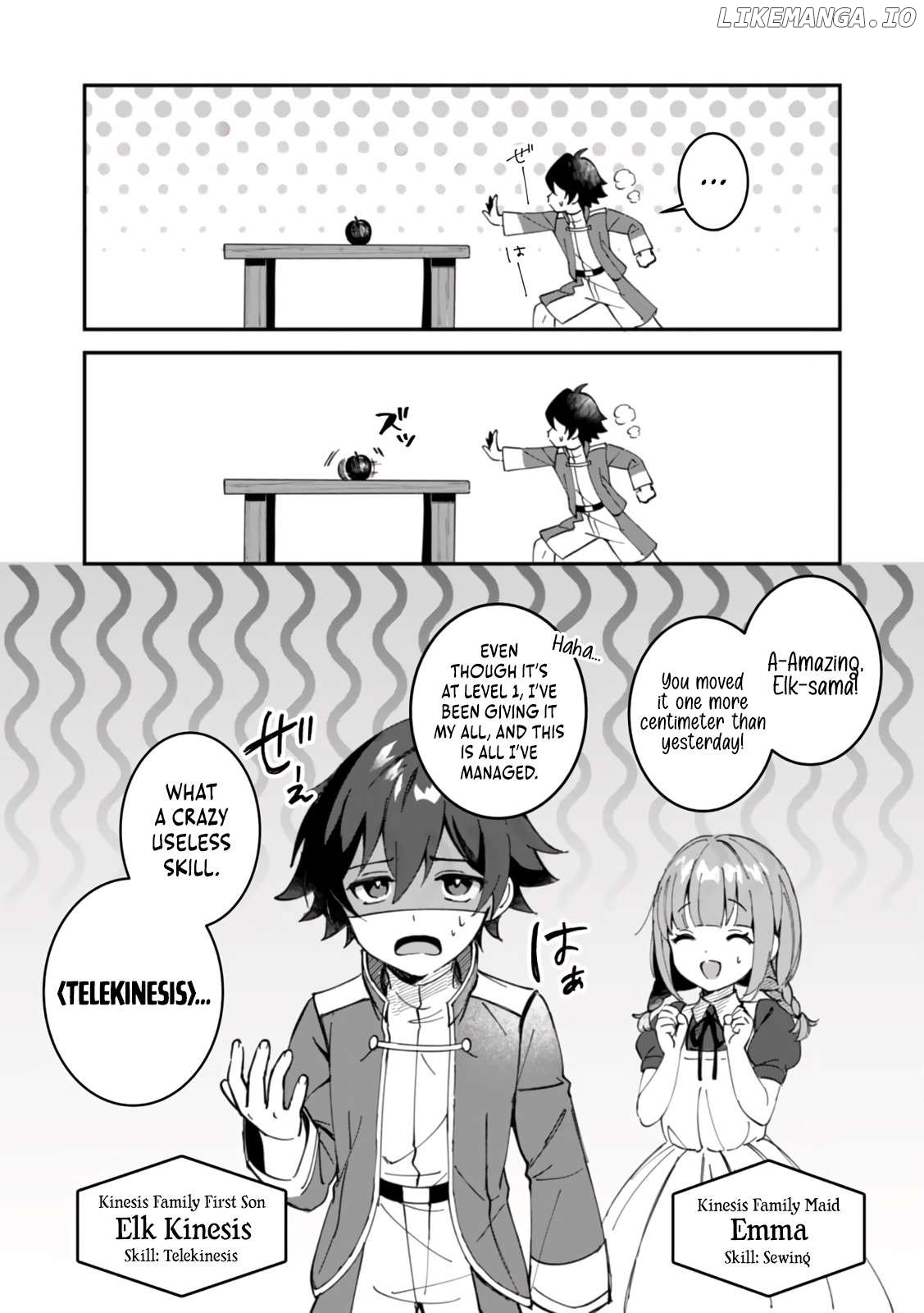Unrivaled With the Useless Skill: Telekinesis (But It’s Max Level) – With Just a Wave of My Hand. No Chants, No Special Moves, Just Pure Willpower! Chapter 1 - page 10