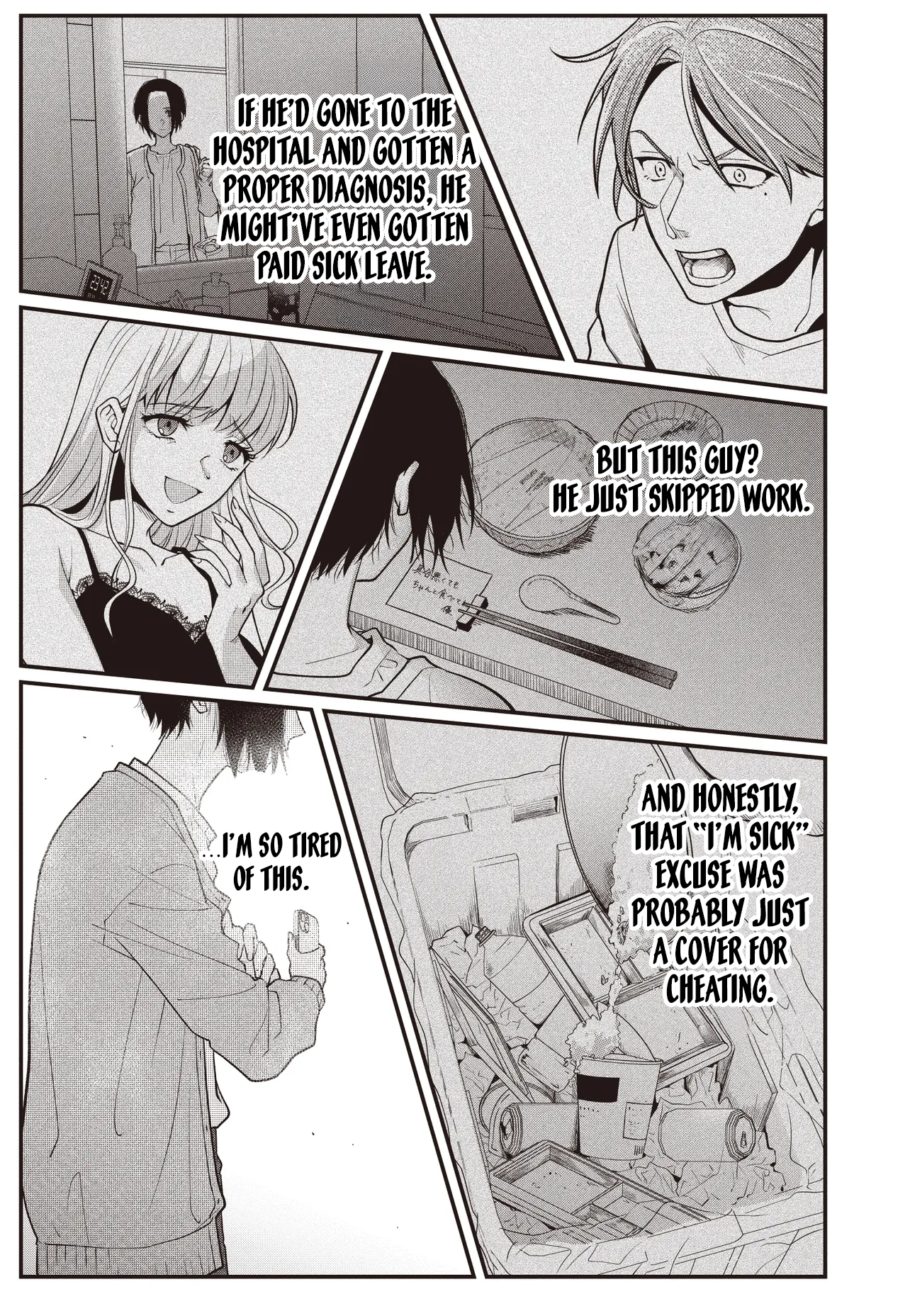 Thrown Into Another World With My Cheating Husband and His Saint Chapter 1 - page 9