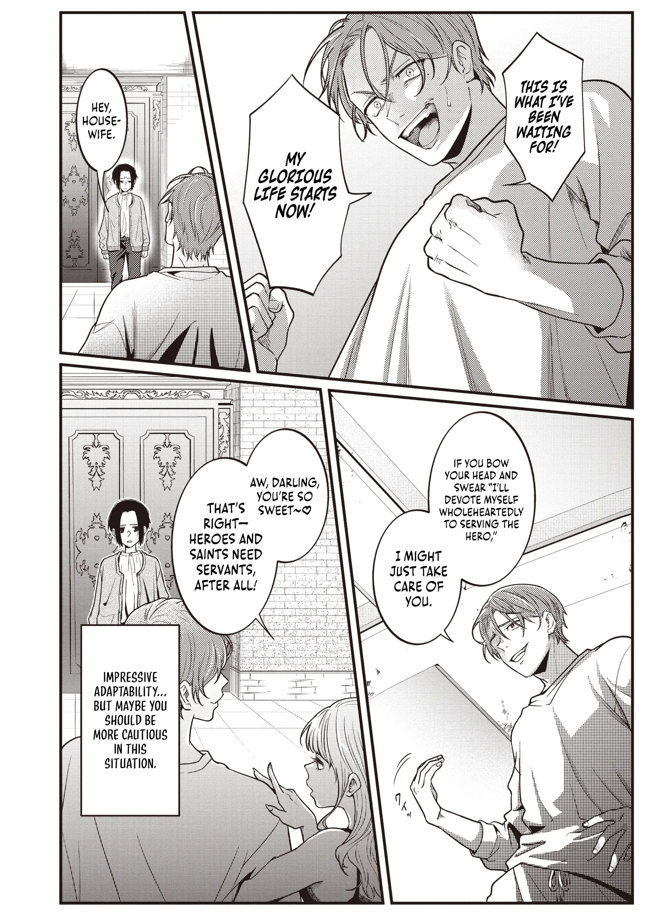 Thrown Into Another World With My Cheating Husband and His Saint Chapter 1 - page 22