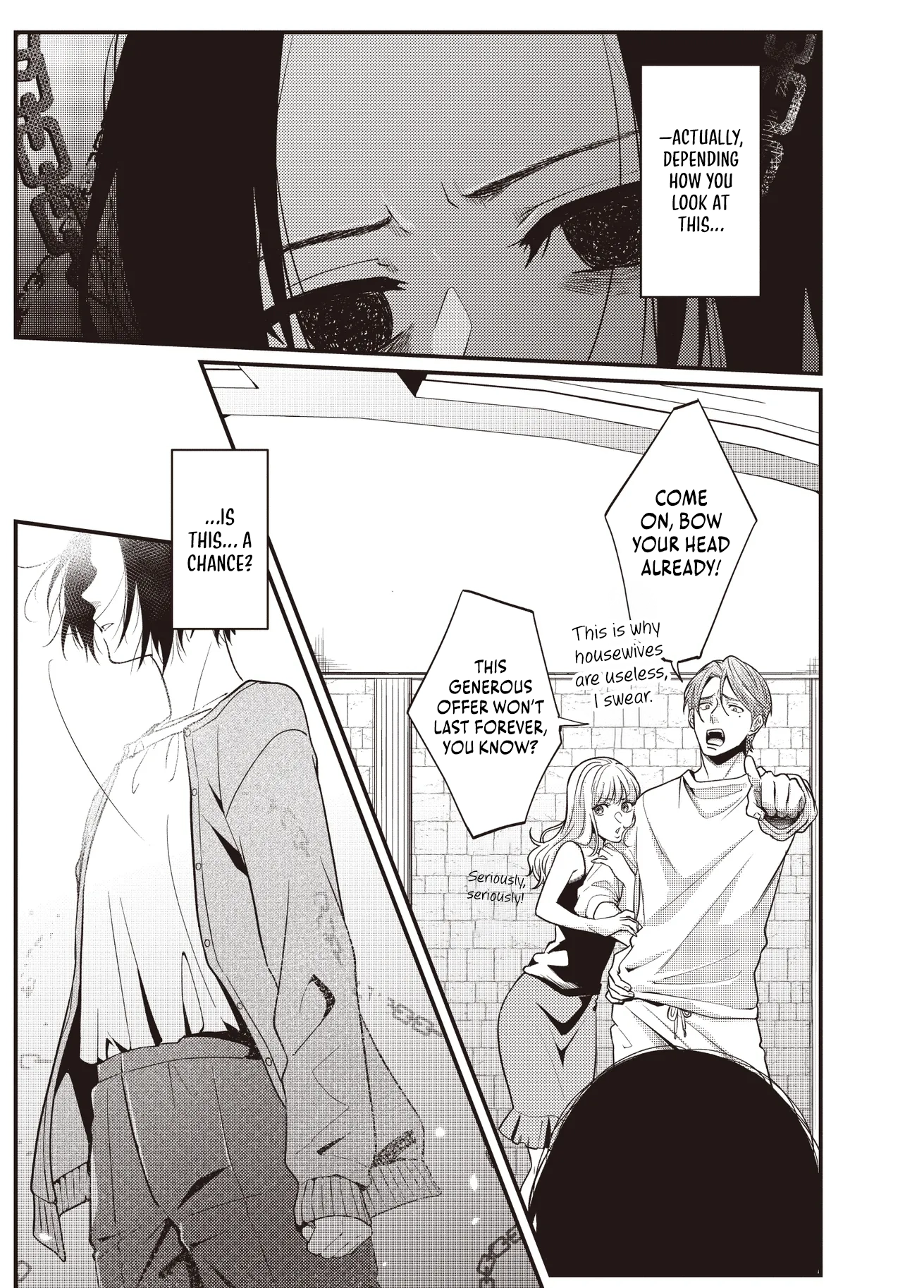 Thrown Into Another World With My Cheating Husband and His Saint Chapter 1 - page 23