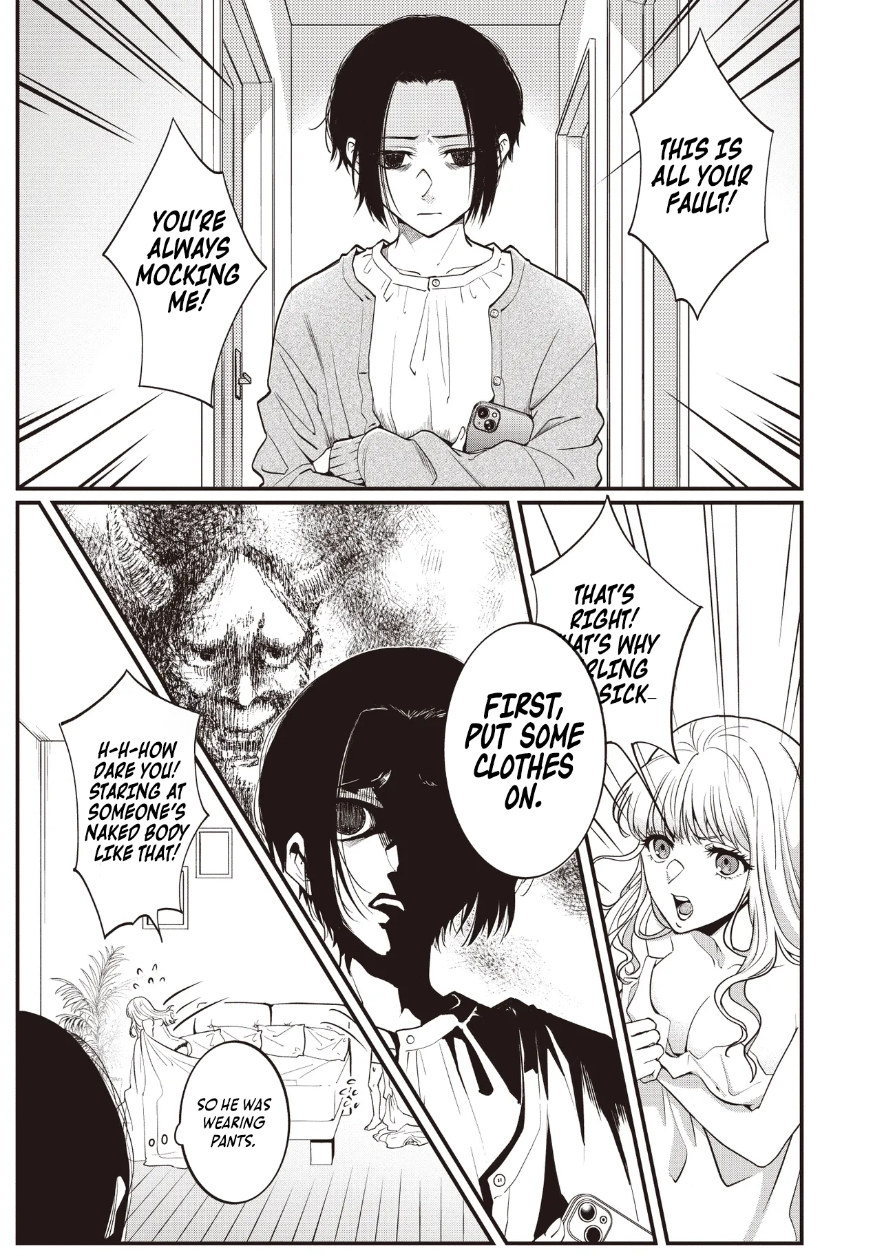 Thrown Into Another World With My Cheating Husband and His Saint Chapter 1 - page 5