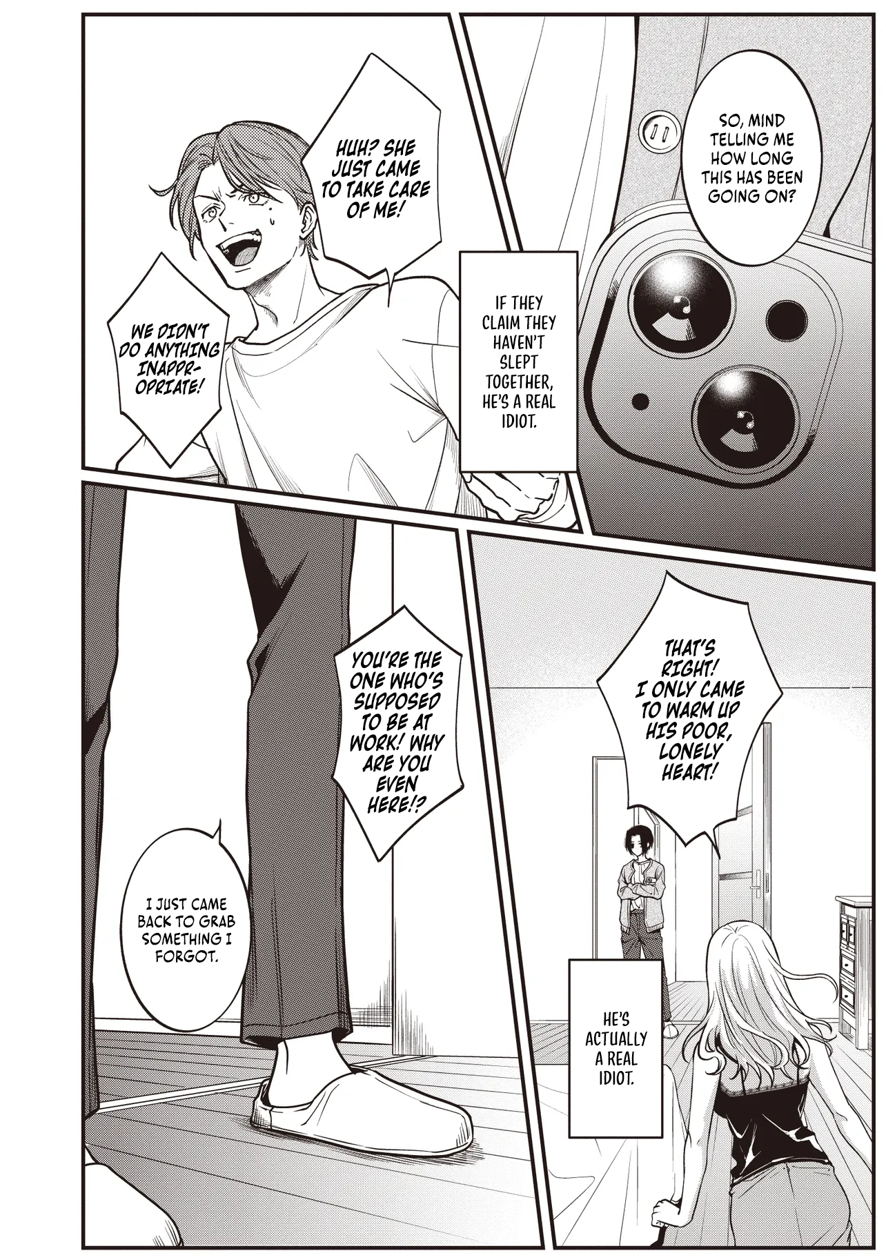 Thrown Into Another World With My Cheating Husband and His Saint Chapter 1 - page 6