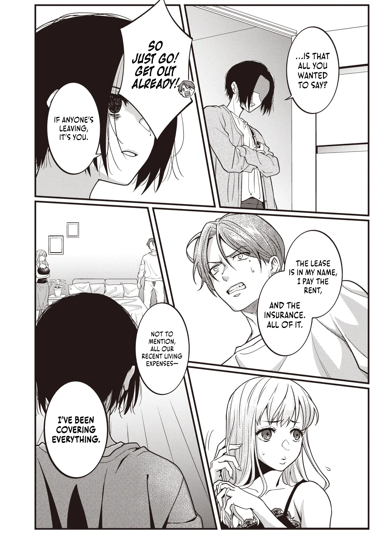 Thrown Into Another World With My Cheating Husband and His Saint Chapter 1 - page 8