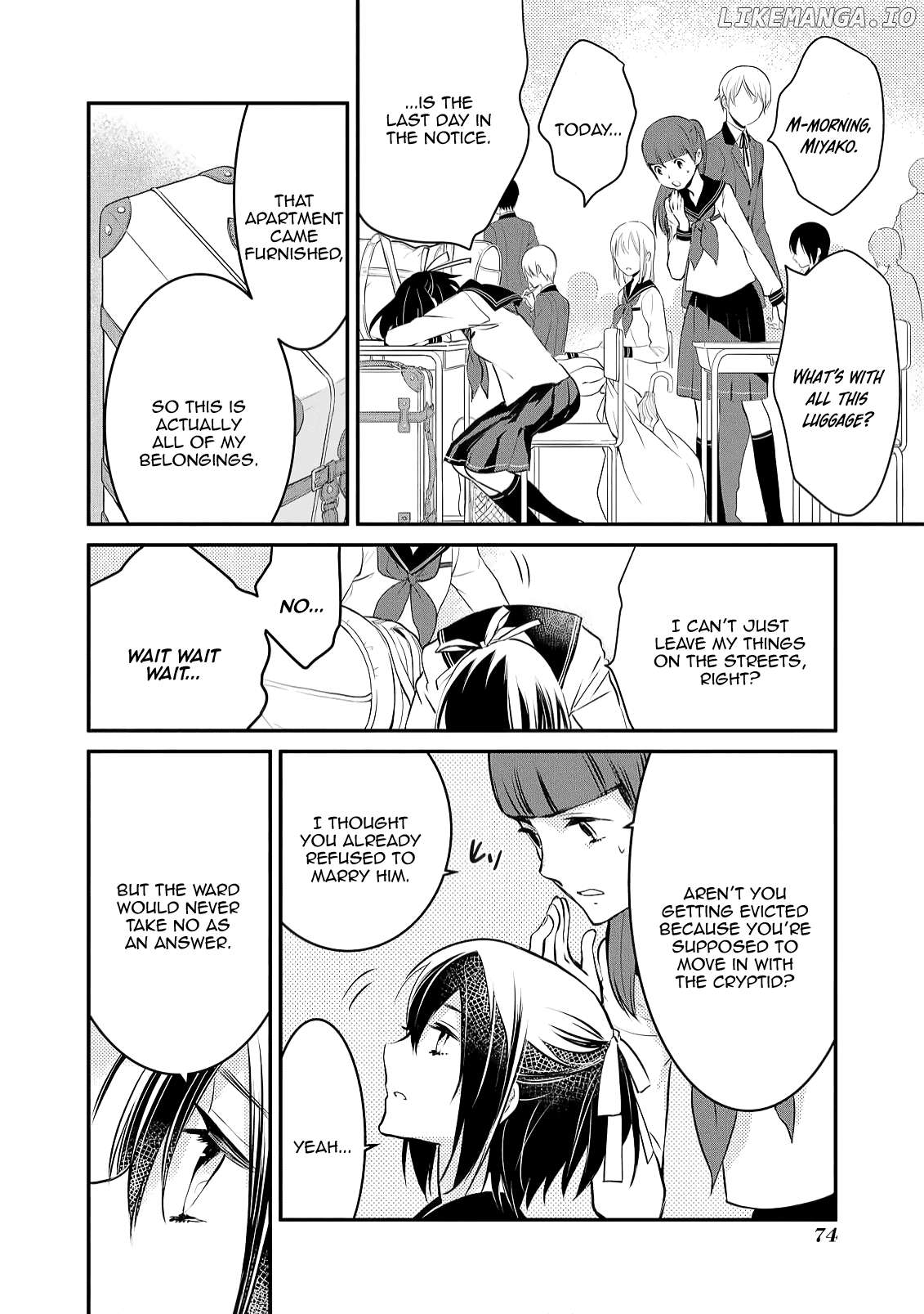 Jingai-san no Yome: Yoimachi no Miko Chapter 5 - page 2
