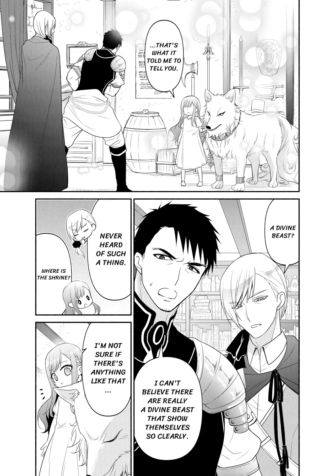The Reincarnated Little Girl Lives With Divine Beast, Prince, and Mercenaries of Tough Guys (Official) Chapter 1 - page 19