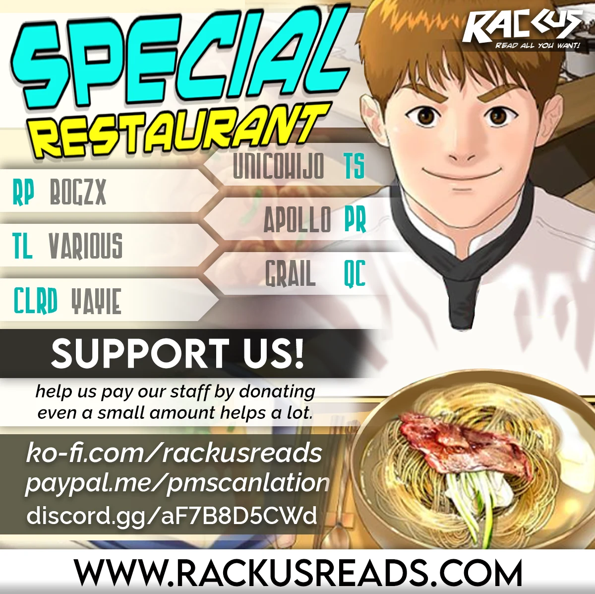 Special Restaurant Chapter 25 - page 1