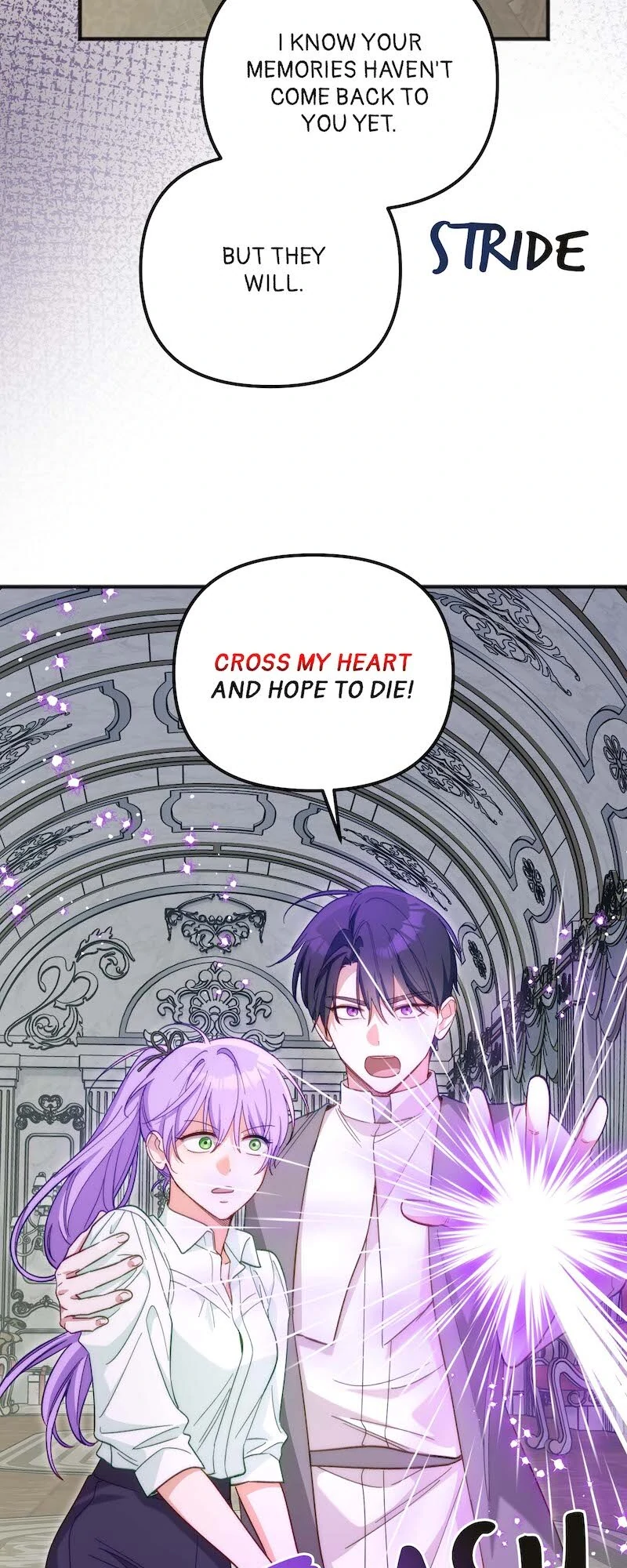 Only I Can Speak the Ancient Language of Magic Chapter 103 - page 54