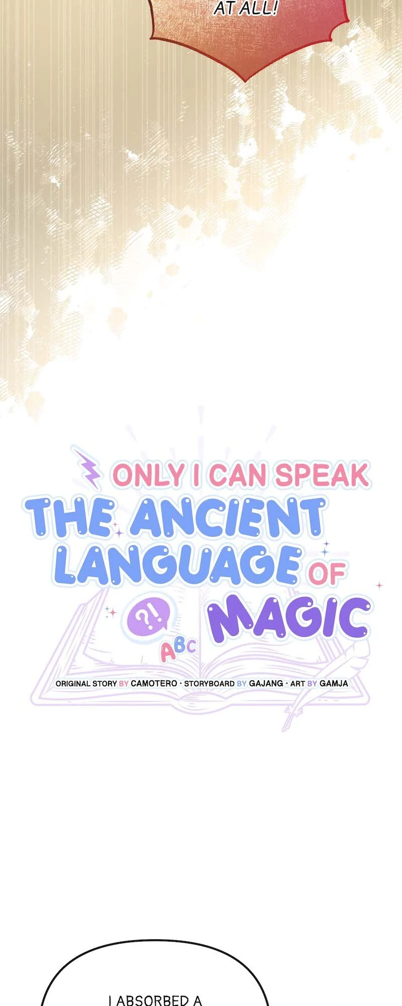 Only I Can Speak the Ancient Language of Magic Chapter 104 - page 19
