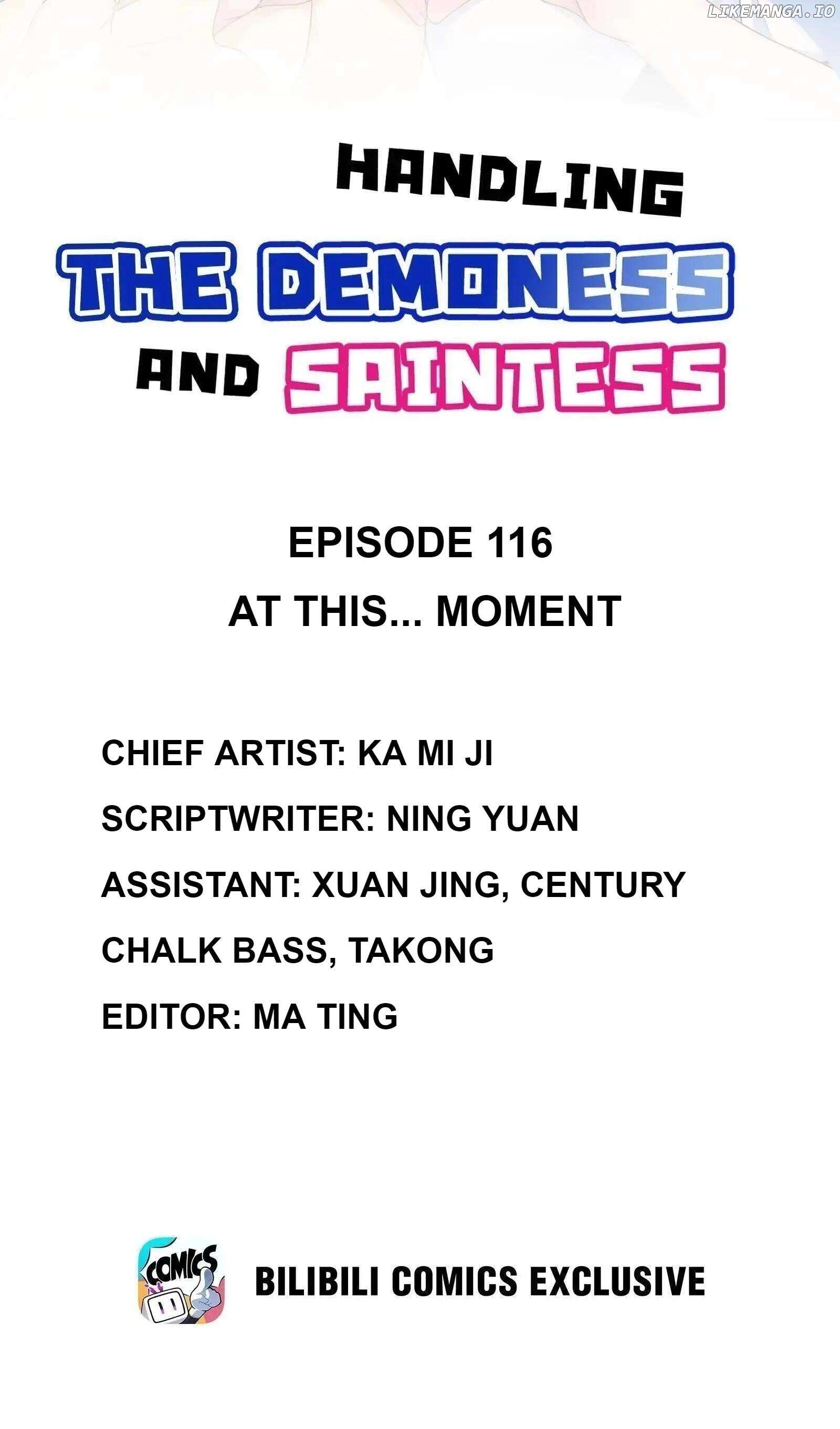 Handling The Demoness And Saintess Chapter 118 - page 2