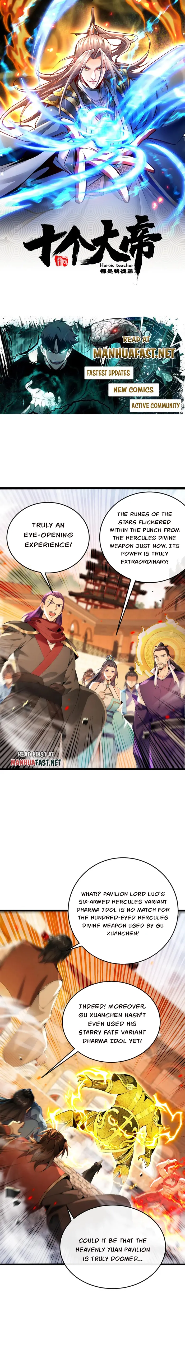 The Ten Great Emperors At The Beginning Are All My Apprentices Chapter 383 - page 1