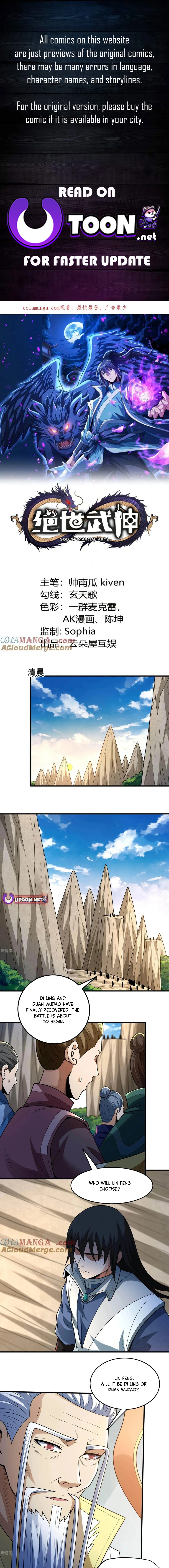 God of Martial Arts Chapter 817 - page 1