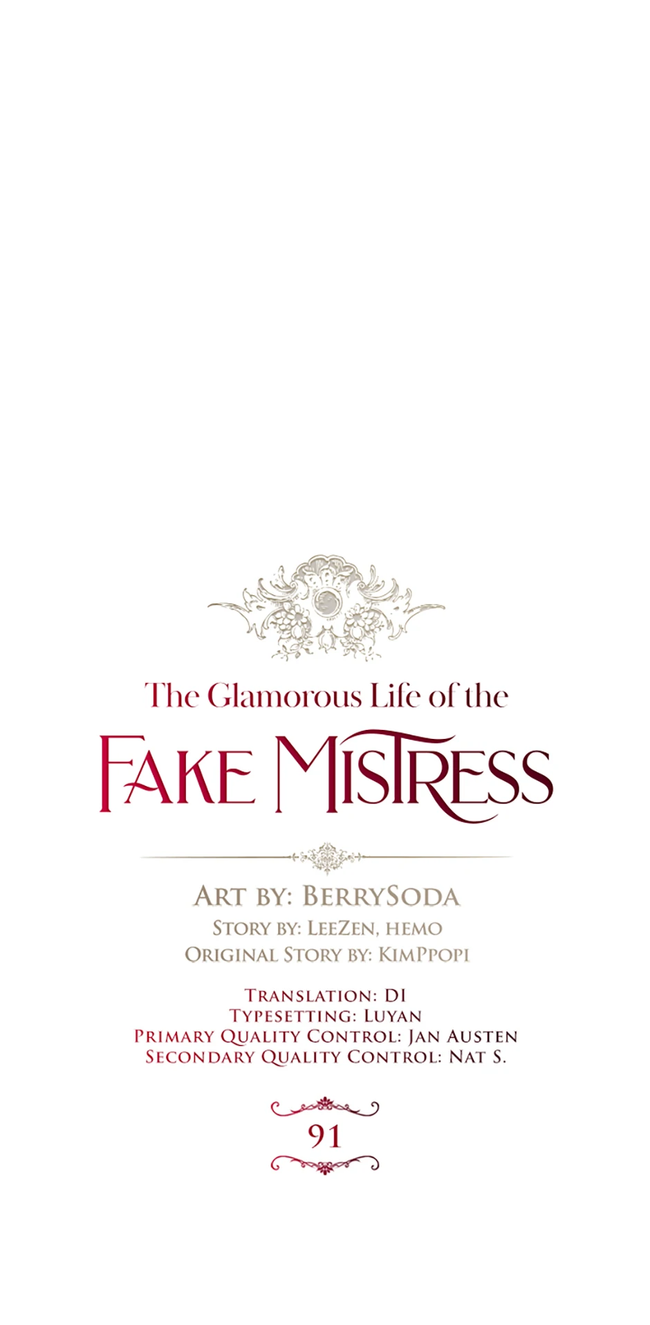 The Glamorous Life of the Fake Mistress Chapter 91 - page 15