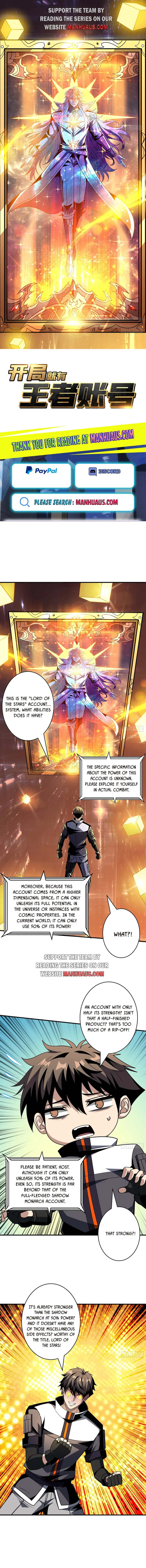 It Starts with a kingpin account Chapter 427 - page 1