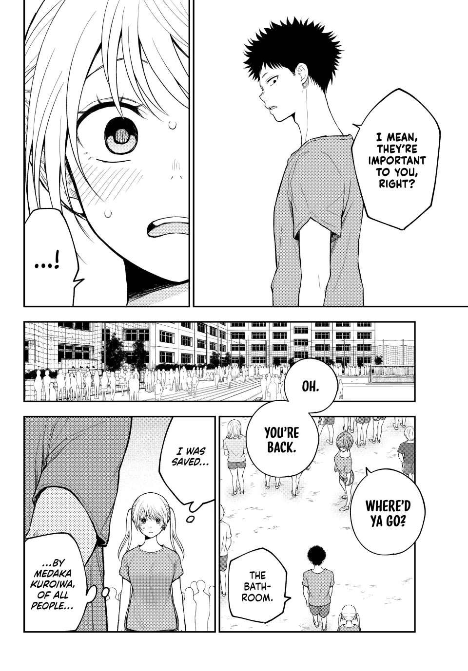 My Charms Are Wasted On Kuroiwa Medaka Chapter 169 - page 12