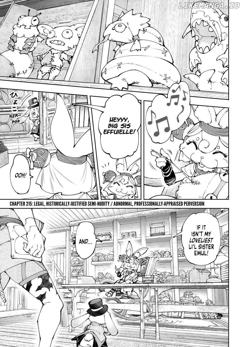 Shangri-La Frontier ~ Kusoge Hunter, Kamige ni Idoman to su~ Chapter 215 - page 1