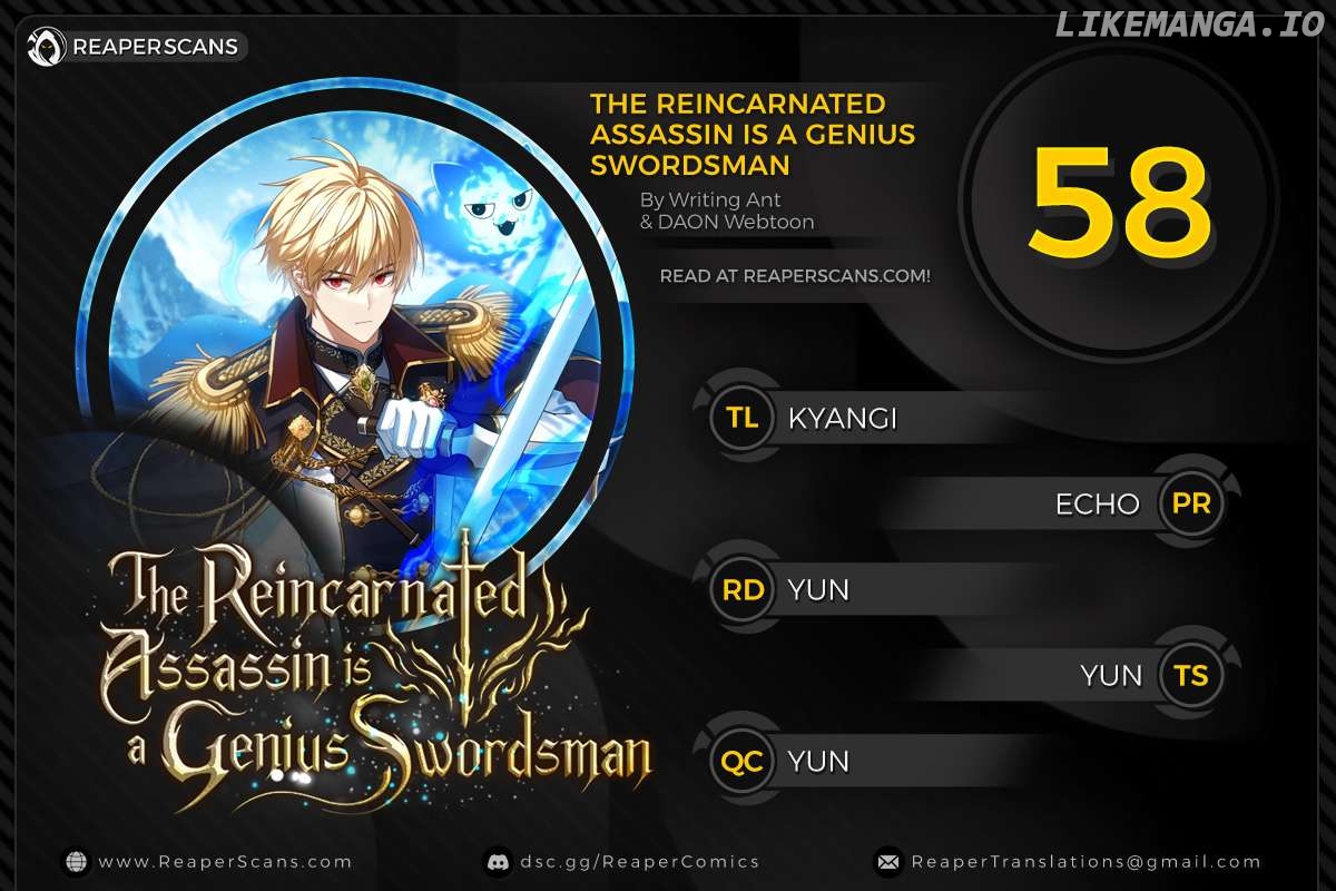 The Reincarnated Assassin is a Genius Swordsman Chapter 58 - page 1