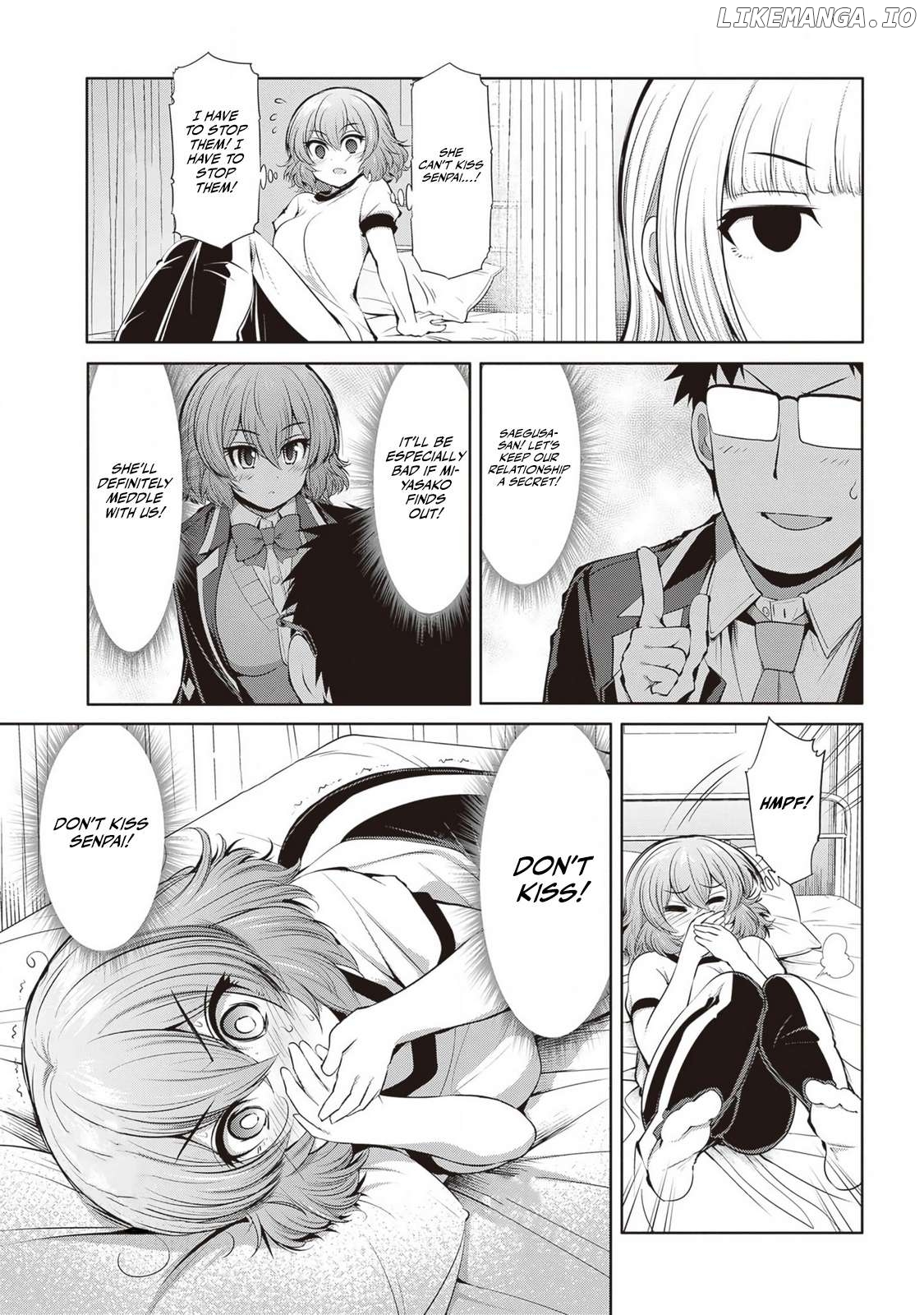 Saegusa-San Wa Megane-Senpai To Koi O Egaku Chapter 7 - page 13