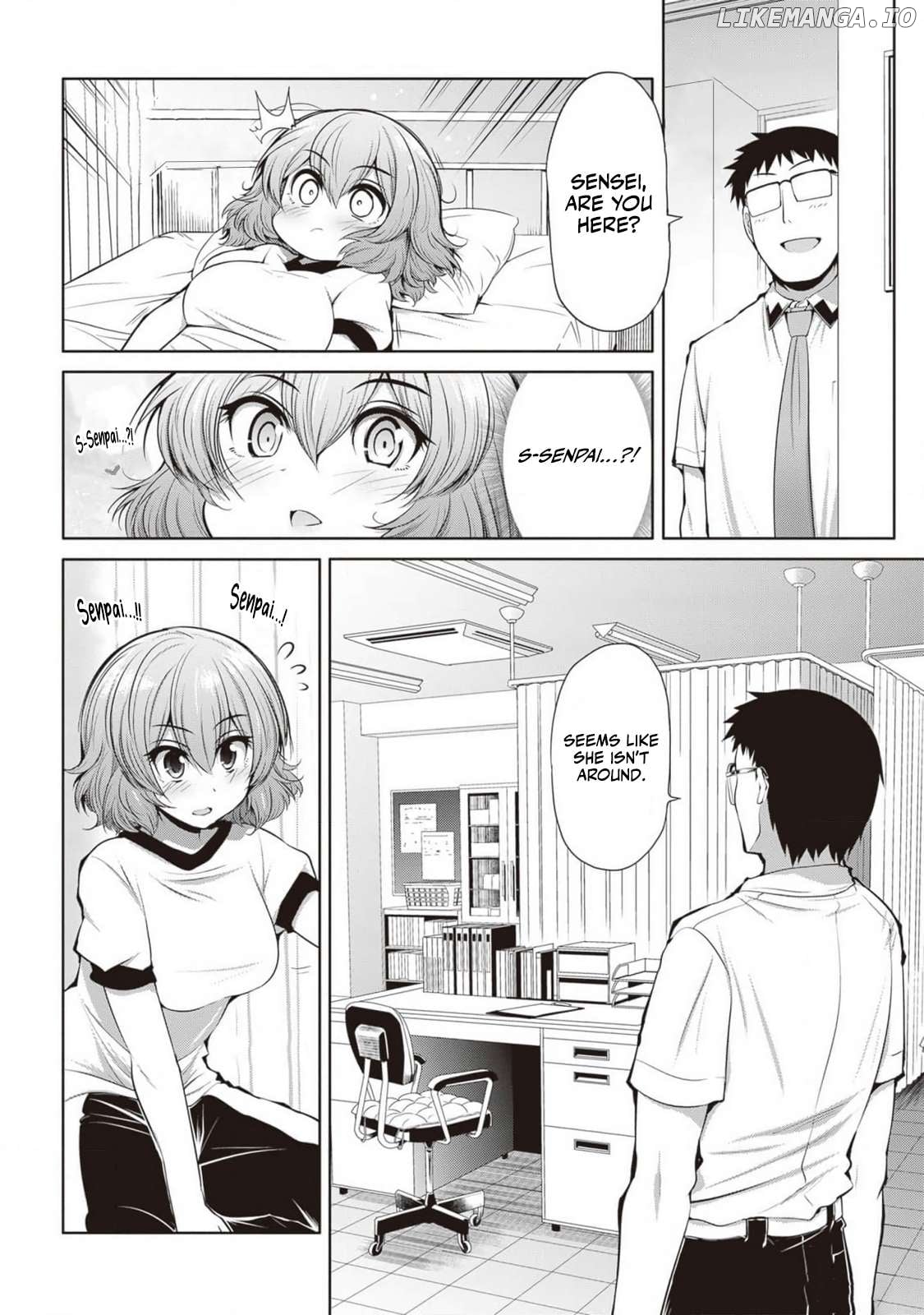 Saegusa-San Wa Megane-Senpai To Koi O Egaku Chapter 7 - page 8