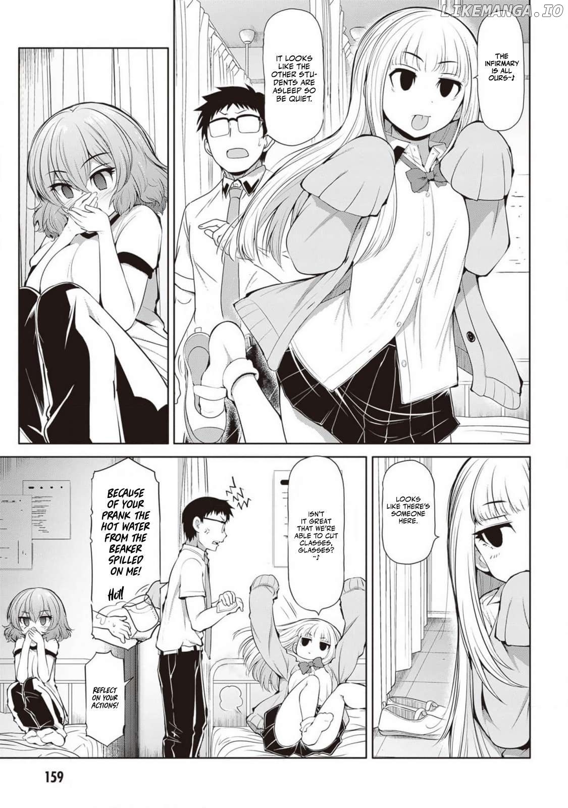 Saegusa-San Wa Megane-Senpai To Koi O Egaku Chapter 7 - page 9