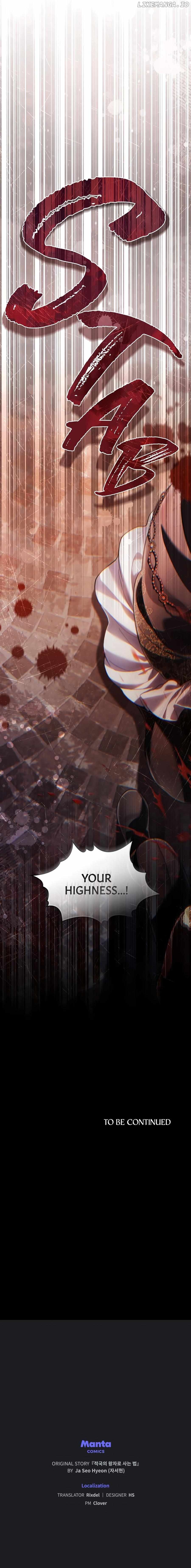 Living as the Enemy Prince Chapter 69 - page 29