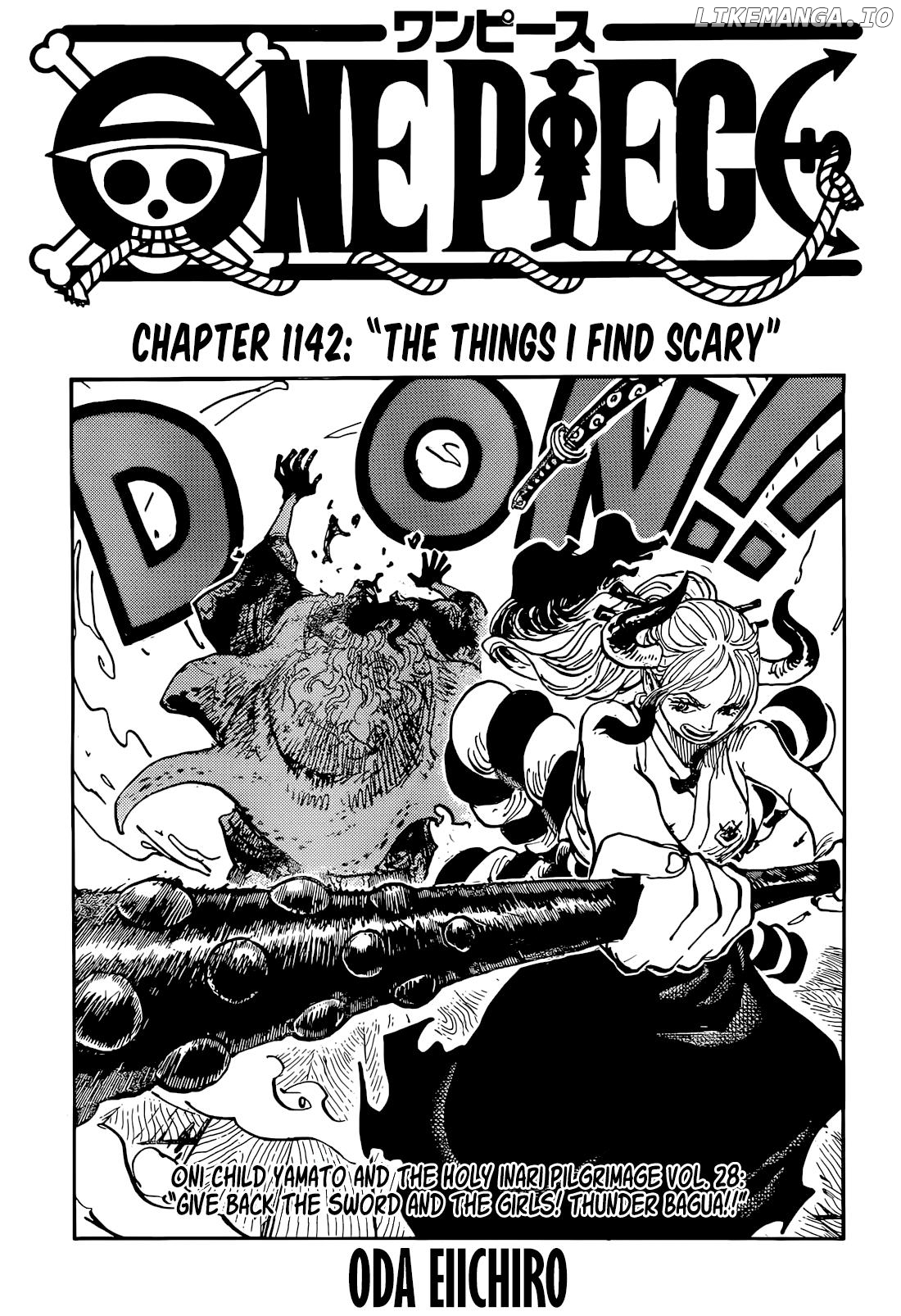 One Piece Chapter 1142 - page 1