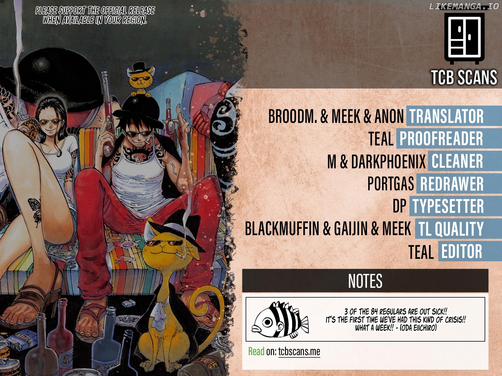 One Piece Chapter 1142 - page 2