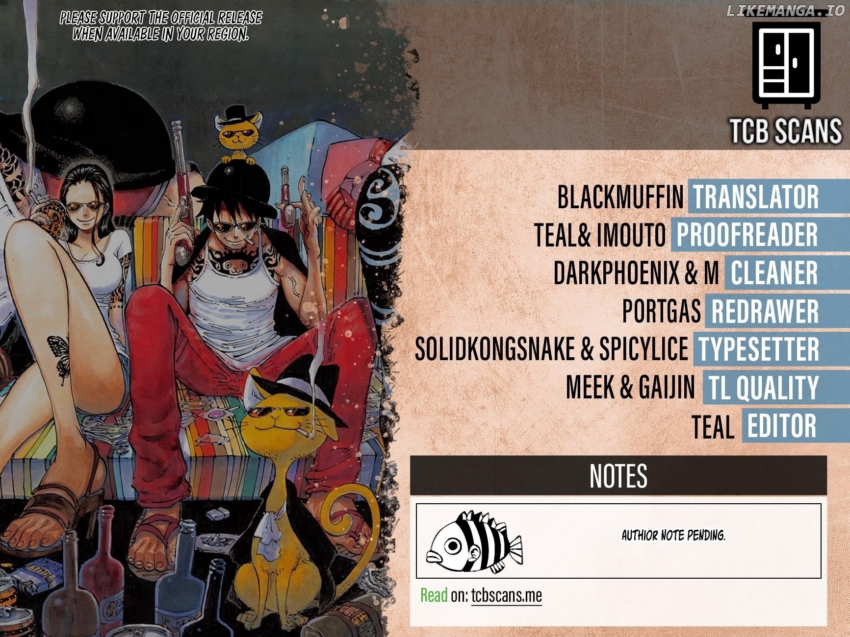 One Piece Chapter 1143 - page 2