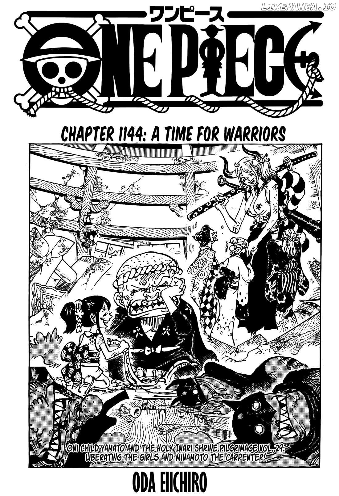 One Piece Chapter 1144 - page 1