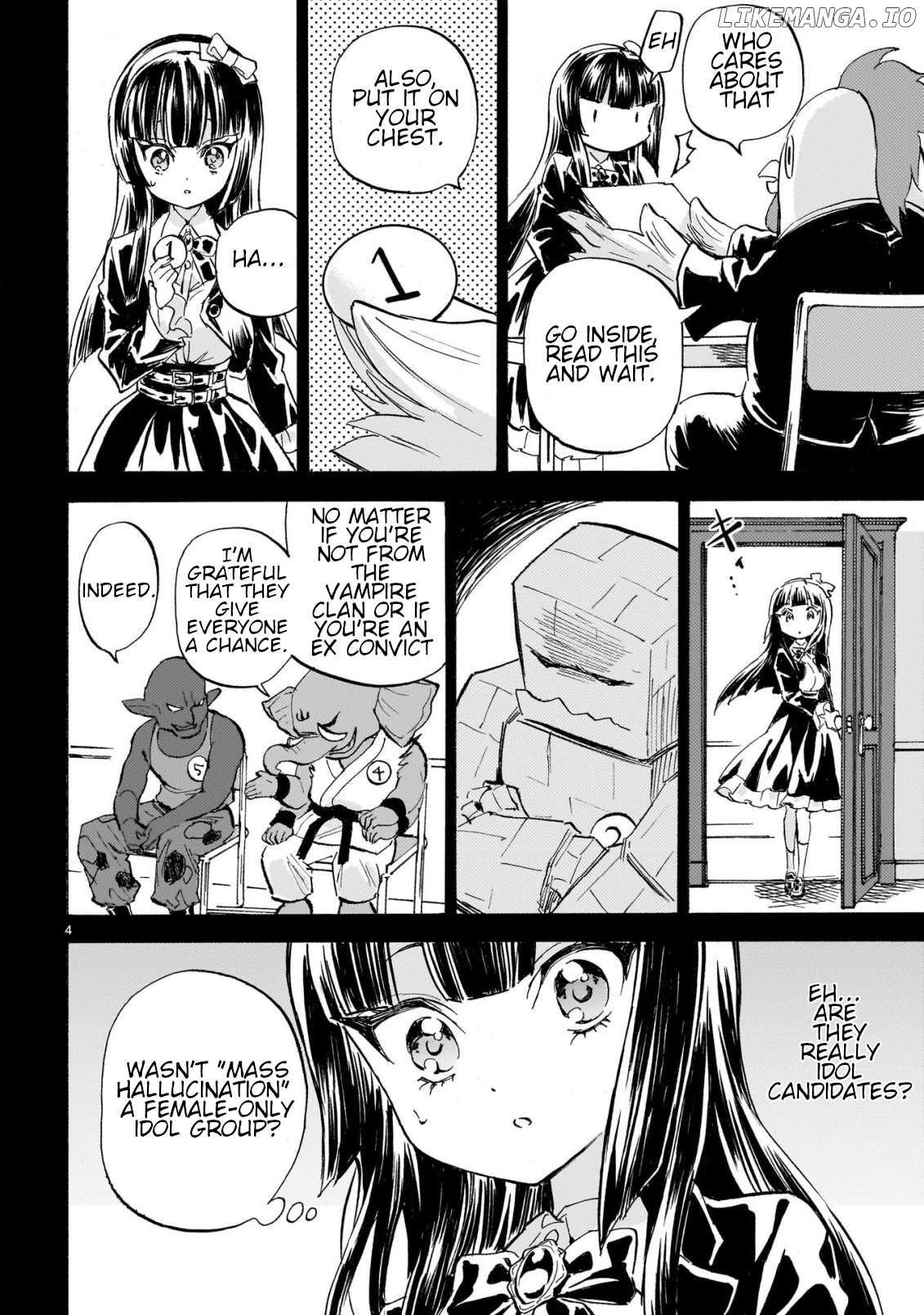 Jashin-chan Dropkick Chapter 274 - page 4