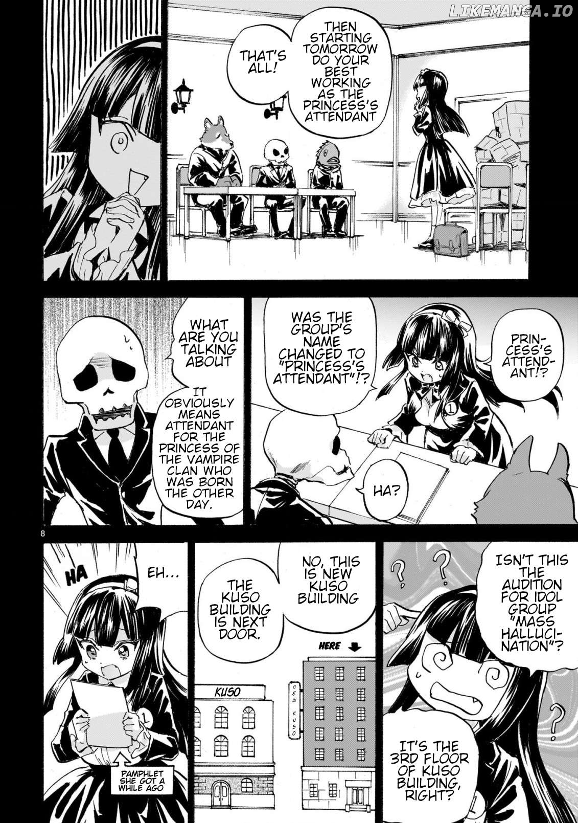 Jashin-chan Dropkick Chapter 274 - page 8