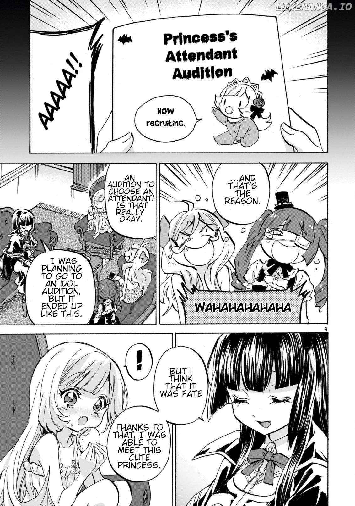 Jashin-chan Dropkick Chapter 274 - page 9