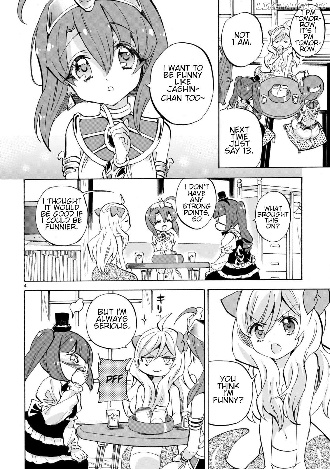 Jashin-chan Dropkick Chapter 275 - page 4