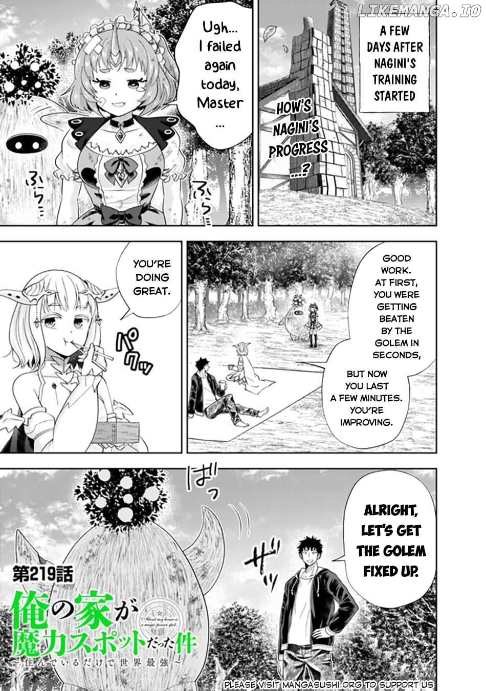 Ore no ie ga Maryoku Spot Datta Ken - Sundeiru Dake de Sekai Saikyou Chapter 219 - page 2