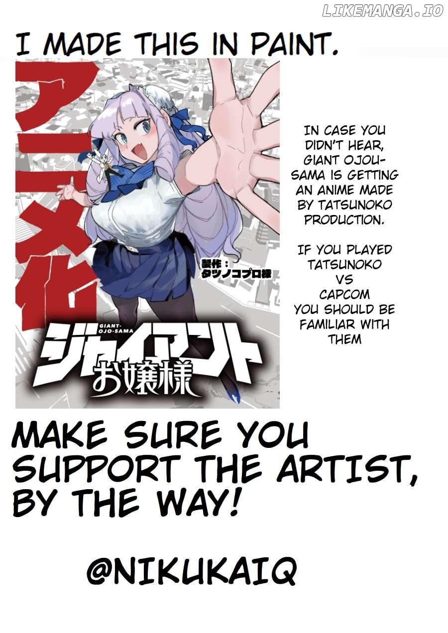 Giant Ojou-Sama Chapter 139.5 - page 3