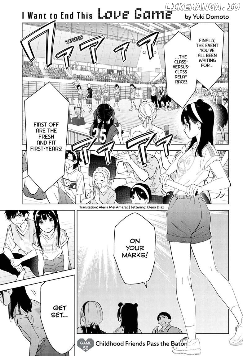 Aishiteru Game wo Owarasetai Chapter 56 - page 1