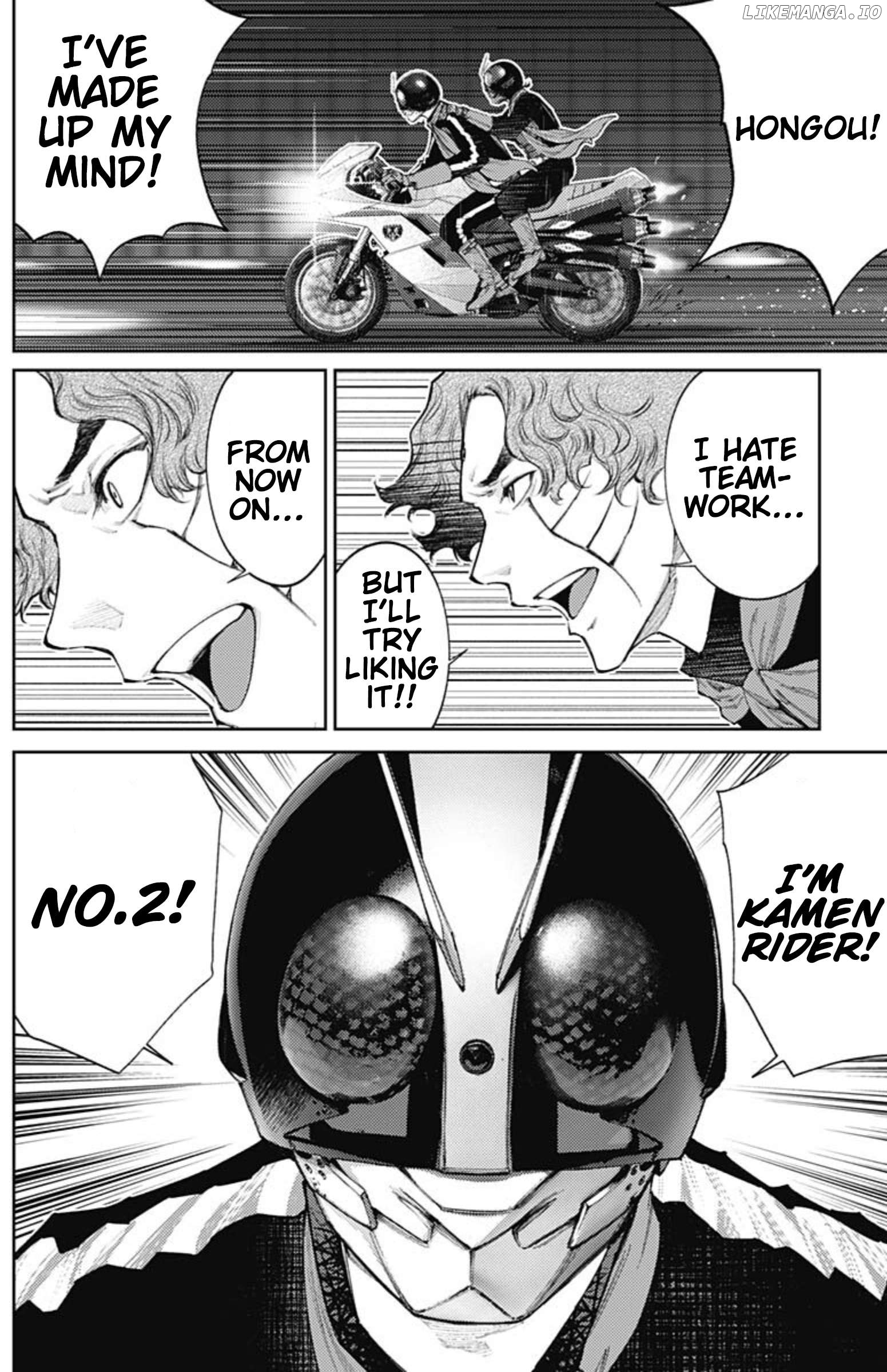 There is no true peace in this world -Shin Kamen Rider SHOCKER SIDE- Chapter 80 - page 16